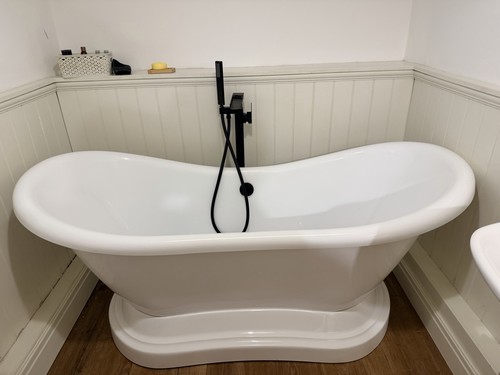 Free standing roll top - standing, bath