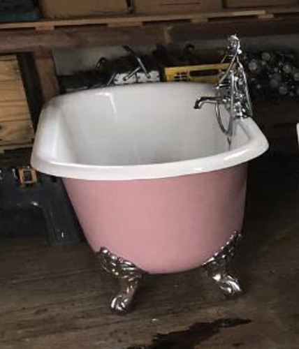 Pink white roll - pink/white, top