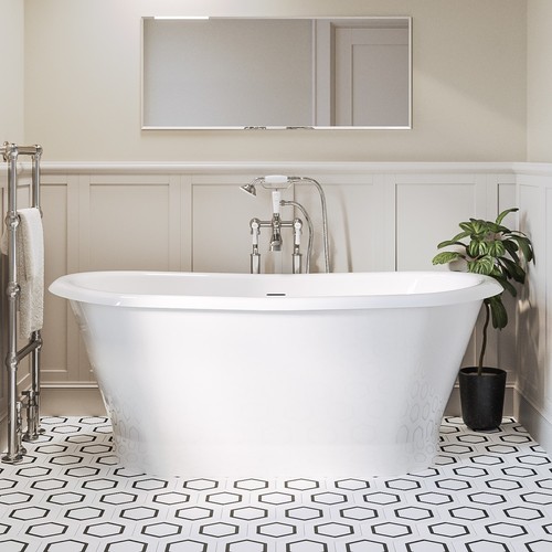 Freestanding double ended roll - double,
