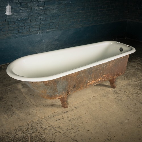 Roll top bath - roll, iron