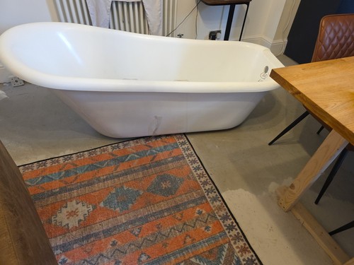 Slipper roll top bath - , (1600mm)