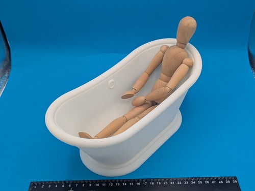 6th scale roll top bath - scale,